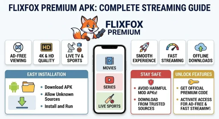 FlixFox Premium APK Download – Unlock All Features Free 2026